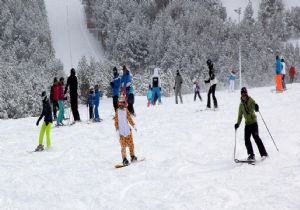 Kar arttı, turist çoğaldı
